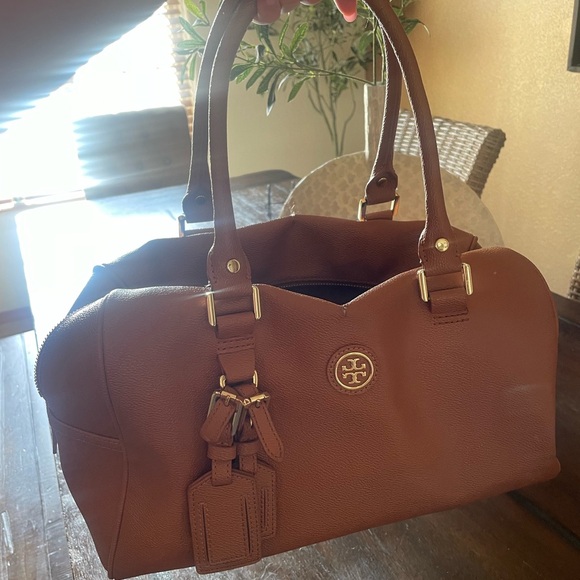 Tory Burch Middy Robinson satchel brown doctors bag - Picture 11 of 14